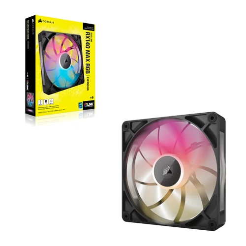 CORSAIR iCUE Link RX140 Max RGB PWM Case Fan (Single Pack)
